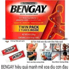 (HÀNG CHÍNH HÃNG MỸ) KEM XOA BÓP BENGAY ULTRA STRENGTH