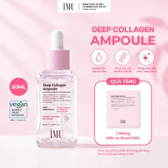 Tinh Chất Serum Phục Hồi IMU Deep Collagen Ampoule Cấp Ẩm Sâu Đa Tầng & Phục Hồi Da Tổn Thương 50ml
