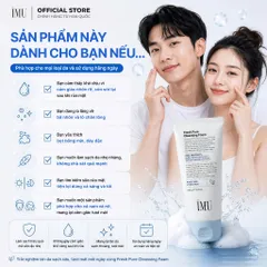 NEW Sữa rửa mặt tạo bọt IMU Cleansing Foam Làm Sạch Sâu, Cấp Ẩm Đa Tầng, Không Gây Khô Căng 150g