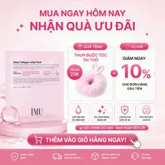 Combo 10 Hộp Mặt Nạ Thạch IMU Deep Collagen Jelly Pack Cấp Ẩm Phục Hồi Dưỡng Sáng Ngừa Lão Hóa Mờ Nhăn