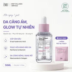 Tinh Chất Serum Phục Hồi IMU Deep Collagen Ampoule Cấp Ẩm Sâu Đa Tầng & Phục Hồi Da Tổn Thương 50ml