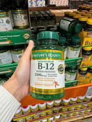 (HÀNG CHÍNH HÃNG MỸ) VIÊN UỐNG VITAMIN B-12 NATURE’A BOUNTY 2500mcg 300 viên