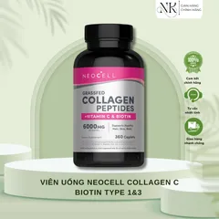 (HÀNG CHÍNH HÃNG MỸ) VIÊN UỐNG SUPER COLLAGEN NEOCELL 360 viên