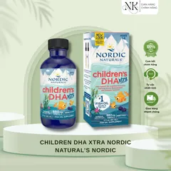 ( HÀNG CHÍNH HÃNG MỸ) DHA CHILDREN DHA XTRA NORDIC NATURAL’S NORDIC 880mg