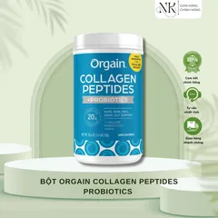 (HÀNG CHÍNH HÃNG MỸ) BỘT ORGAIN COLLAGEN PEPTIDES PROBIOTICS 726g