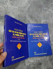 Đào tạo chỉ huy trưởng quân sự xã, phường, TT - Chiến thuật bộ binh (Tập 1 & 2)