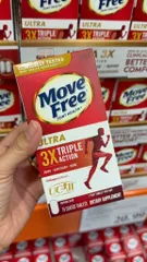(HÀNG CHÍNH HÃNG MỸ) VIÊN UỐNG BỔ XƯƠNG KHỚP SCHIFF MOVE FREE ULTRA TRIPLE ACTION 75 viên