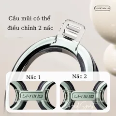 Mẫu mới kính bơi trẻ em (< 25kg) Lining chống nước chống mờ sương chống tia UV kèm nút tai LNJV254