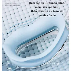 Mẫu mới kính bơi trẻ em (< 25kg) Lining chống nước chống mờ sương chống tia UV kèm nút tai LNJV254