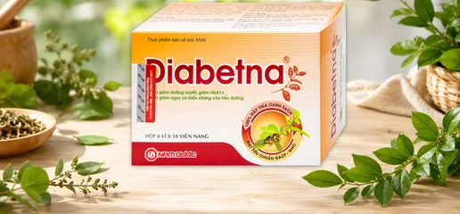 Viên hỗ trợ giảm đường huyết Diabetna Nam Dược (4 vỉ x 10 viên) 802280