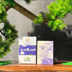 Xà bông Dừa Hương Hoa Oải Hương (Lavender) - Xà phòng thiên nhiên Handmade Soap 802288