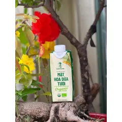 Mật hoa dừa tươi Sokfarm tiệt trùng UHT 330ml
