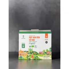 Thanh lý HSD Tháng 2/2027 Mật hoa dừa cô đặc organic Sokfarm hộp 12 gói