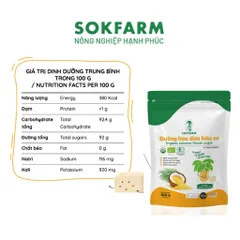 Combo 3 sản phẩm mật hoa dừa Sokfarm size nhỏ dùng thử