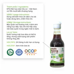 Combo 3 sản phẩm mật hoa dừa Sokfarm size nhỏ dùng thử