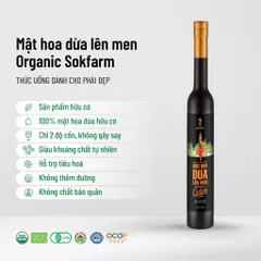 Mật hoa dừa lên men organic Sokfarm 375ml 802307