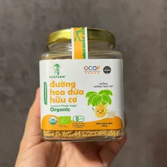 Đường hoa dừa hữu cơ Sokfarm cho bé ăn dặm 160g 802315