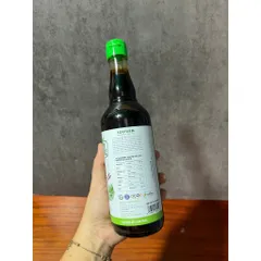 Size 500ml nước tương mật hoa dừa Sokfarm không chứa đậu nành