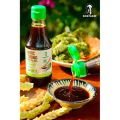 Mua 2 tặng 1 - Combo 2 nước tương mật hoa dừa Sokfarm 500ml tặng 1 mật hoa dừa cô đặc 250g