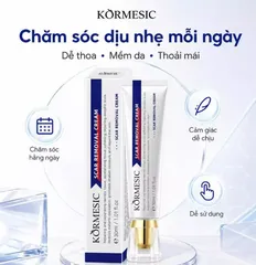 KORMESIC Kem Dưỡng Chăm Sóc Da 30ml – Hỗ Trợ Làm Mờ Dấu Vết Trên Da, Chất Kem Mịn Dễ Tán, Mềm Da, Không Bết Dính, Tiện