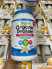 Bột Protein Orgain Organic 50 Superfoods hương Vani - 1.22kg