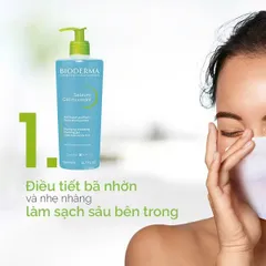 Sữa Rửa Mặt Tạo Bọt Cho Da Hỗn Hợp Và Da Dầu Bioderma Sebium Gel Moussant 200ml [hàng nhập khẩu]