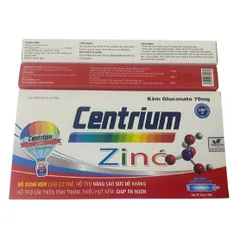 Hỗ trợ tăng đề kháng Centrium Zinc Trường Thọ hộp 20 ống