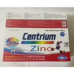 Hỗ trợ tăng đề kháng Centrium Zinc Trường Thọ hộp 20 ống