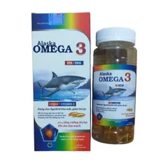 Alaska Omega 3 CoQ10 + Vitamin E Tradiphar - Omega 369 Slaska như hình (H/60v)