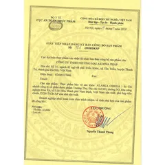 Alaska Omega 3 CoQ10 + Vitamin E Tradiphar - Omega 369 Slaska như hình (H/60v)