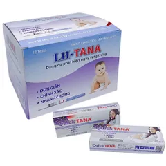 Que thử rụng trứng LH-Tana hỗ trợ phát hiện ngày rụng trứng nhanh chóng, đơn giản