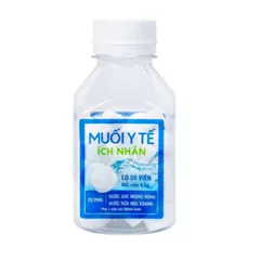 Muối Y Tế Ích Nhân dùng pha nước súc miệng họng, rửa mũi (50 viên x 4.5g)