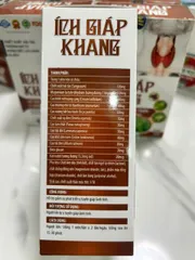 TPBVSK ÍCH GIÁP KHANG HỖ TRỢ GIẢM SỰ PHÁT TRIỂN CỦA U TUYẾN GIÁP LÀNH TÍNH