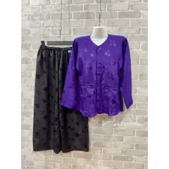 Bộ Quần Áo Bà Ba Gấm Lụa Cho Bà, Cho Mẹ (40 - 57kg) - Nhã Nhặn, Mềm Mát
