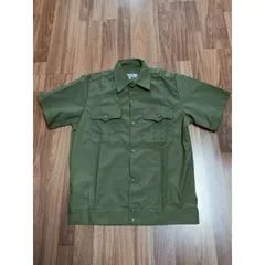 A005 - Áo lao động chất vải đẹp tay ngắn (40-85kg)