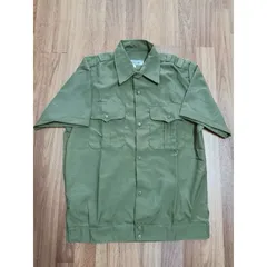 A005 - Áo lao động chất vải đẹp tay ngắn (40-85kg)