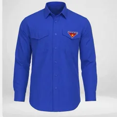 A007 - Áo Đoàn thanh niên Việt Nam DÀI TAY 2 TÚI (Nam và Nữ từ 30-75kg)