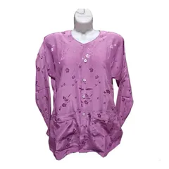 A004 - Áo gấm lụa bà ba cho bà