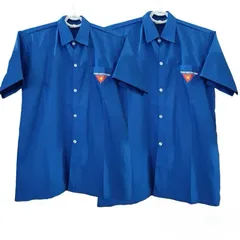 A002 - Áo sơ mi Đoàn thanh niên ngắn tay 1 Túi dành cho Nam và Nữ (40-75kg)