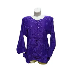 A004 - Áo gấm lụa bà ba cho bà