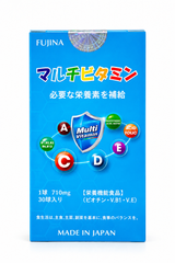 Viên Bổ Sung Vitamin Tổng Hợp Multi Vitamin Fujina Nhật - Giúp Tăng Cường Miễn Dịch & Phục Hồi Sức Khỏe (30 Viên)