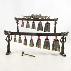 Chuông gió 2 tầng gội dưỡng sinh spa chuông loại 1. Chuông 2 tầng