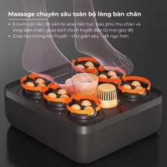 Bồn Ngâm Chân massage, massage ngâm chân hồng ngoại sục khí, con lăn massage tự động