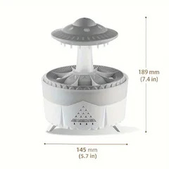 Máy xông tinh dầu mưa rơi 350ml, máy xông tinh dầu 2025, máy phun sương mưa rơi 350ml - Chip Beauty