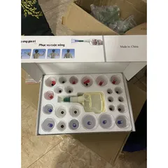 Bộ cốc giác hơi 24 cốc