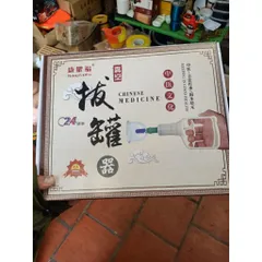 Bộ giác hơi không dùng lửa 24 cốc đủ phụ kiện. Bộ giác hơi chân không
