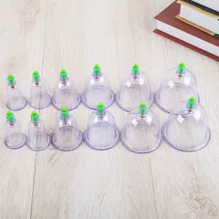 Bộ giác hơi không dùng lửa 12 cốc đủ phụ kiện. Bộ giác hơi 12 cốc