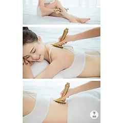 Chà vai gáy tam giác, bàn chải kinh lạc, dưỡng sinh