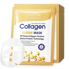 Mặt Nạ MASK Collagen Cung Cấp Protein Cấp Ẩm Mờ Nám Tàn Nhang Đều Da Chống Nếp Nhăn & Lão Hóa Da