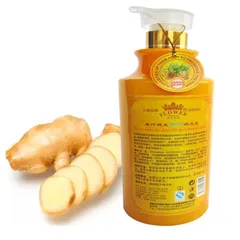 Dầu gội gừng ngăn rụng tóc giảm gầu lưu thông khí huyết cải thiện đau đầu mất ngủ